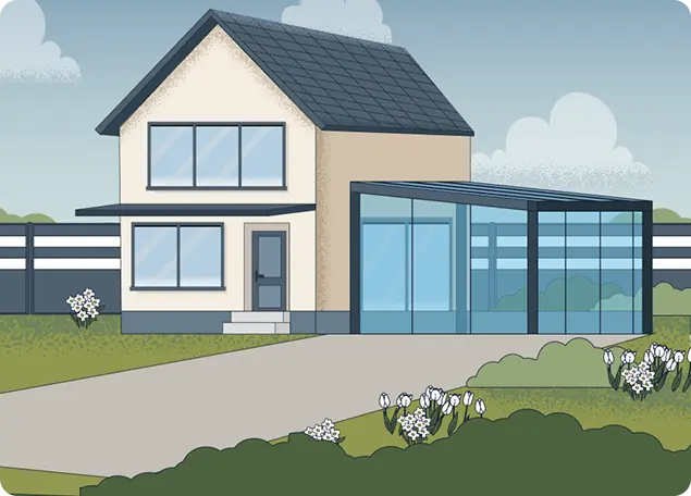 In 6-10 Wochen zu Ihrer neuen Terrassenüberdachung​ mit LH Terrassen